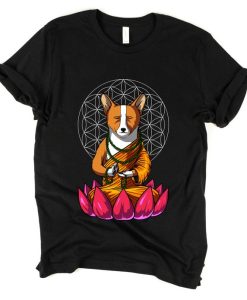 Corgi Dog Yoga Shirt