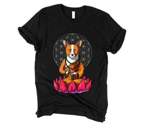 Corgi Dog Yoga Shirt