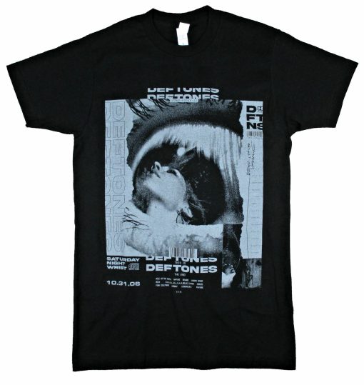 Deftones Barcode Black T-Shirt