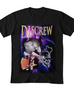 Dj screw screwed up chopped and screwed hip hop t shirt