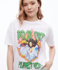 Doja Cat Planet Her Graphic T SHIRT