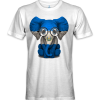 El Salvador country flag on an elephant with glasses on t-shirt