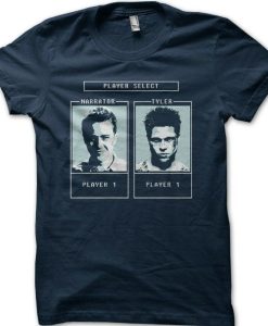 Fight Club Tyler Durden Character selection game t-shirt