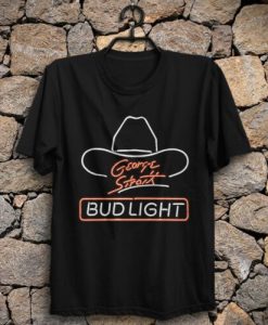 George Strait Bud Light Adalida Lead On I Cross My Heart Classic Retro T-Shirt