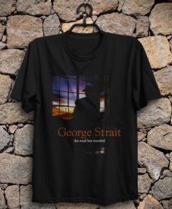 George Strait The Road Less Traveled Merle Haggard Honkytonkville T-Shirt