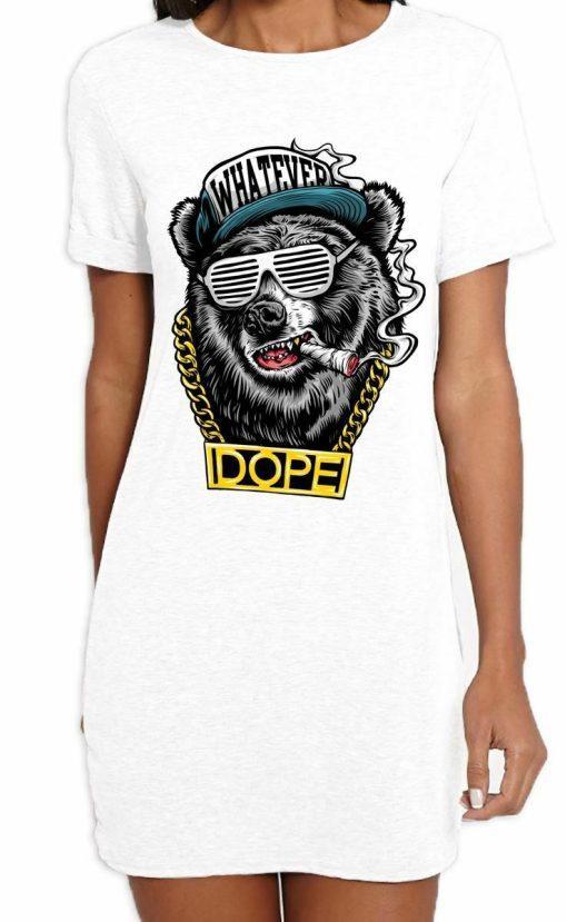 Hip Hop Dope Bear Women's T-Shirt