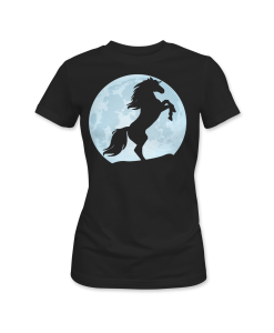 Horse on the moon shirt