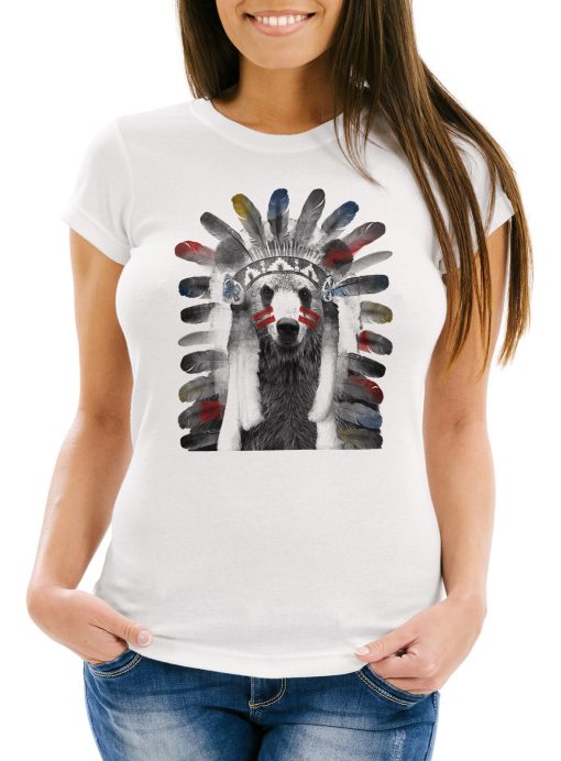 Indian Chief Bear t shirt