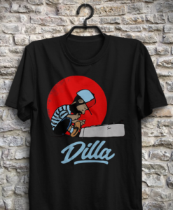 J Dilla Animated James Dewitt Yancey Jay Dee Slum Village Soulquarians T-Shirt