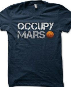 OCCUPY MARS as worn by Elon Musk t-shirt