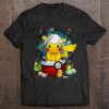 Pikachu Men's Black T-Shirt