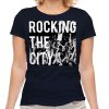 ROCKING THE CITY LADIES FASHION PRINT T-SHIRT