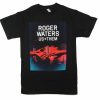 Roger Waters Us and Them Front Print Black T Shirt