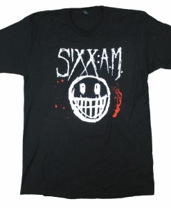 Sixx A.M. AM Face T Shirt