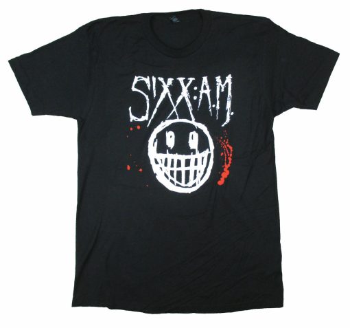 Sixx A.M. AM Face T Shirt