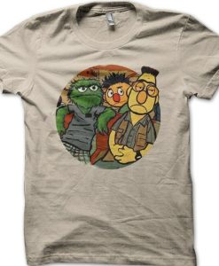 The BIg Lebowski Dude Walter Donny Muppets t-shirt