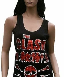 The Clash VIP Cross Skull Rock Star Tank Top