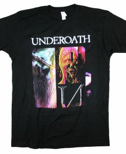 Underoath Face Melt Black T-Shirt