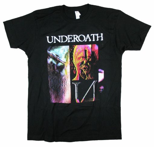 Underoath Face Melt Black T-Shirt