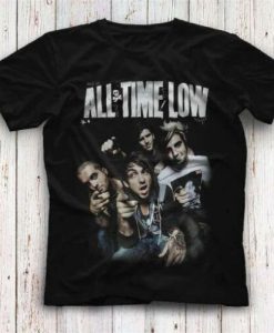 All Time Low Rock Band Albums T Shirt