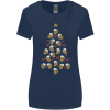 Beer Christmas Tree Womens T-Shirt