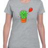 Cactus W Balloon Shaped T-shirt