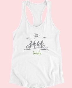 Family Cute Sketch Tank top