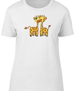 Giraffe Couple Women's T shirt