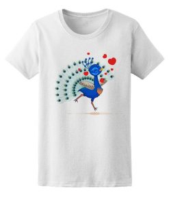 Lovely Peacock In Love t shirt