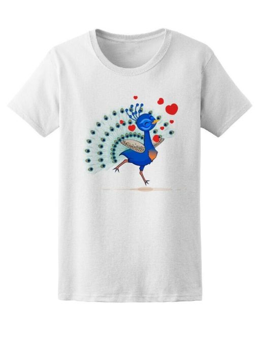 Lovely Peacock In Love t shirt