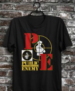 Public Enemy Hip Hop Bum Rush The Show Rebel Without A Pause Vintage Art T Shirt