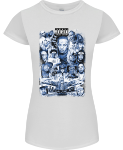 Rap Music Collage Gangster Hip Hop T-Shirt