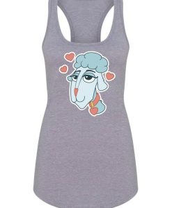 Sheep In Love Cartoon Tank top