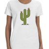 Simple Cactus Shaped T-shirt