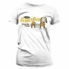 Slinky Dog White Fitted T-Shirt