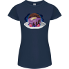 Space Planet Dessert Funny Food Womens T-Shirt