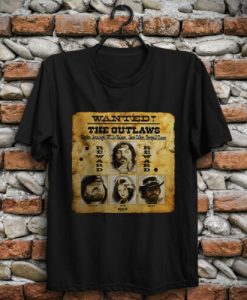 Willie Nelson Wanted T-Shirt