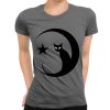 Cat Moon Star Womens T-Shirt