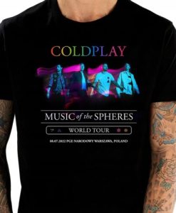 Coldplay World Tour 2022 Shirts