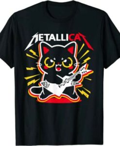 Metallicat Cat t shirt