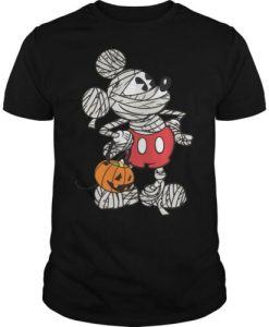 Mickey Mouse Mummy Halloween T-Shirt