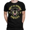 Only the strong survive Mens tshirt top T-Shirt