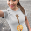 Pizza Banjo Women's Ladies T-Shirt