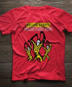 The Rolling Stones Voodoo Lounge Uncut Red T-Shirt