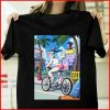 Bulma Bike racing Dragon Ball z Unisex T Shirt