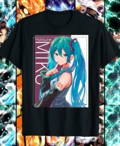 Cute Hatsune Miku (Kawaii Waifu Vocaloid) Classic T-Shirt