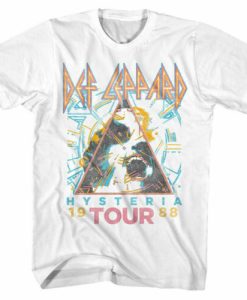 Def Leppard Hysteria Tour 1988 Men’s T Shirt