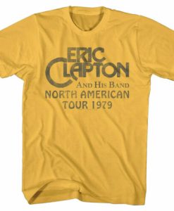 Eric Clapton & His Band Tour 79 Men’s T Shirt