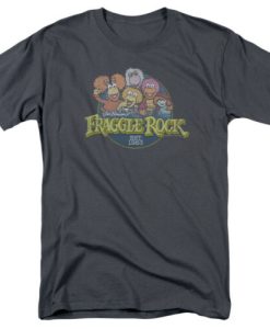 Fraggle Rock Circle Logo Jim Henson Licensed Adult T-Shirt