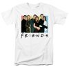 Friends Cast Logo Licensed Adult T-Shirt